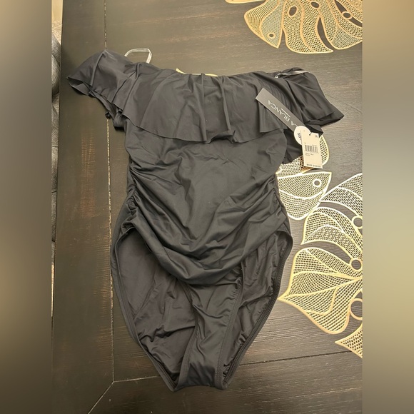 NWT La Blanca Womens Island Goddess One Piece Swimsuit Size 12 - Picture 5 of 7